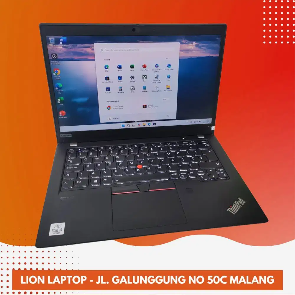 Core i5 Gen 10 slim mulus RAM 8GB SSD 256 Lenovo Thinkpad X13 [10|05]