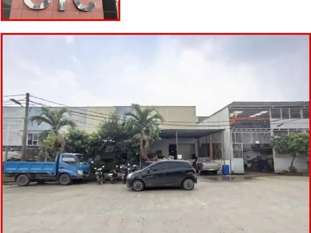 Dijual gudang 894 m di Kawasan Industri CIC - Cikupa