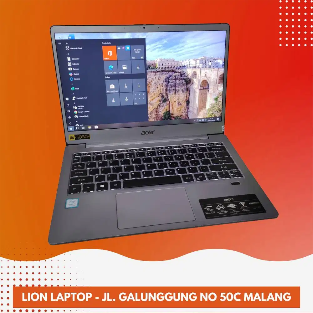 Super Slim Core i5 Gen 8 8/25 Acer Swift 3 SF313-51 [10|05]