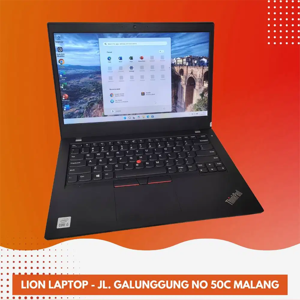 i5 Gen 10 Murah RAM 8GB SSD 256GB Lenovo Thinkpad L14 [10|05]