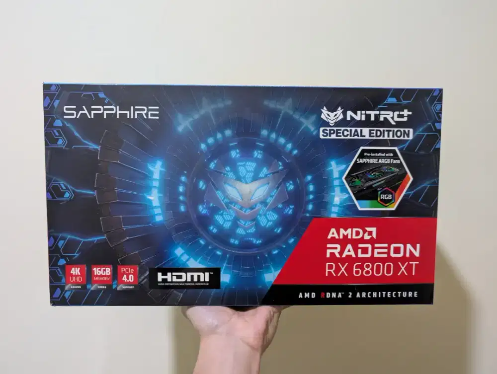Sapphire Nitro+ RX 6800XT 16GB