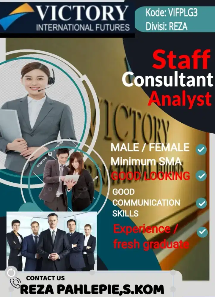 LOWONGAN KERJA di PT.VICTORY INTERNATIONAL FUTJRES CABANG PALEMBANG