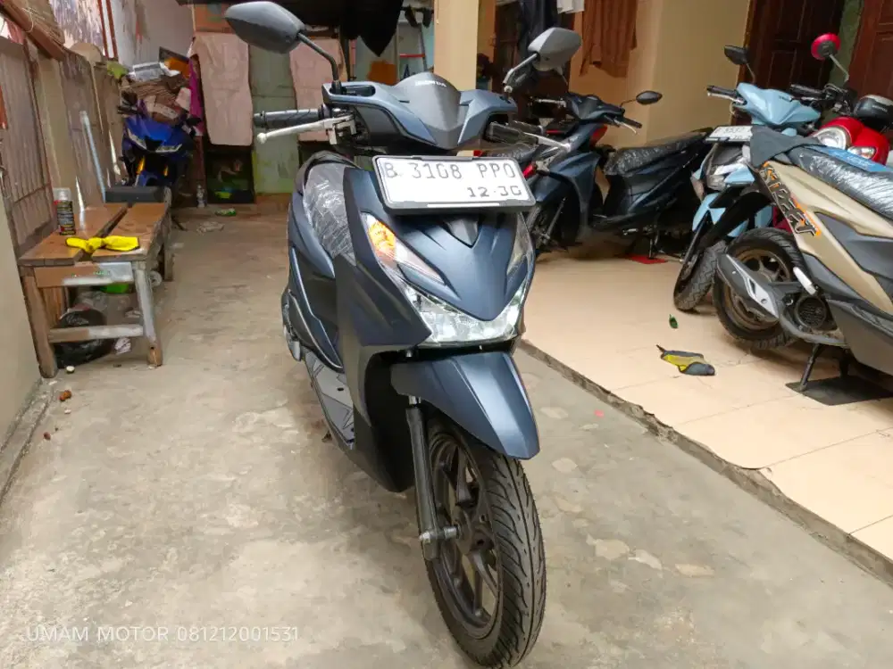BLN 12 HONDA BEAT DELUXE 2025 KM 5K BS TT 2024 DI CILEDUG HRGA PAS ORI