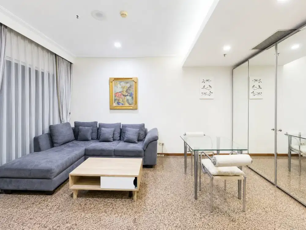 Disewakan Apartemen Pavilion 1BR Jakarta Pusat | Lokasi Premium Dekat Thamrin & Sudirman