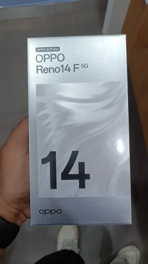 Oppo Reno 14F 12/256GB Baru Segel Box Garansi Resmi 1 Tahun