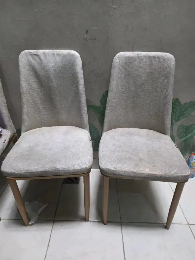 Kursi Meja Makan SAP Sapporo Abu Muda