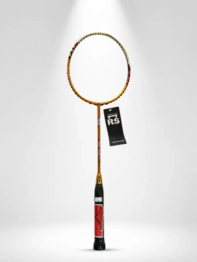 Jual raket badminton merk RS micro karbon classic chrome 3.0