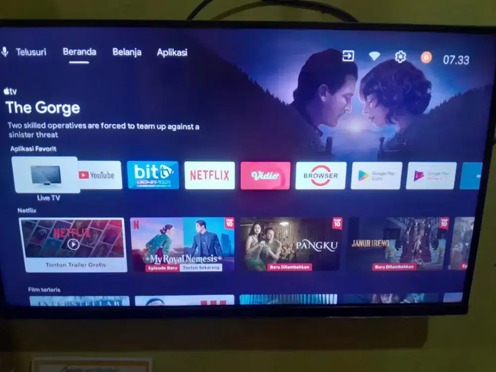 tv andorid polytron 32in