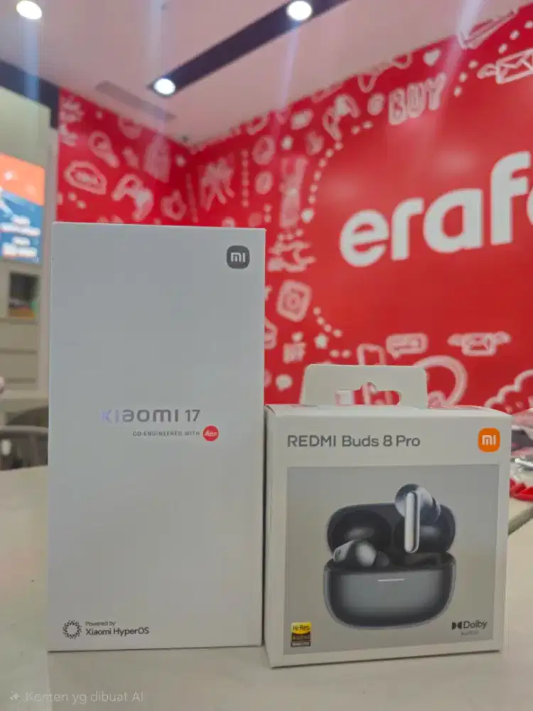 Xiaomi 17 Ram 15/512 Free Buds 8 pro