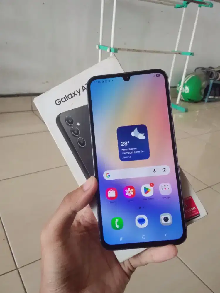 Samsung A34 5G resmi SEIN ram 8/128gb