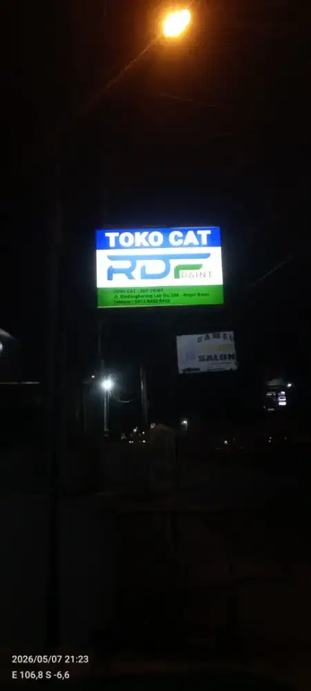 Neon Box, Huruf Timbul, Papan Nama Toko