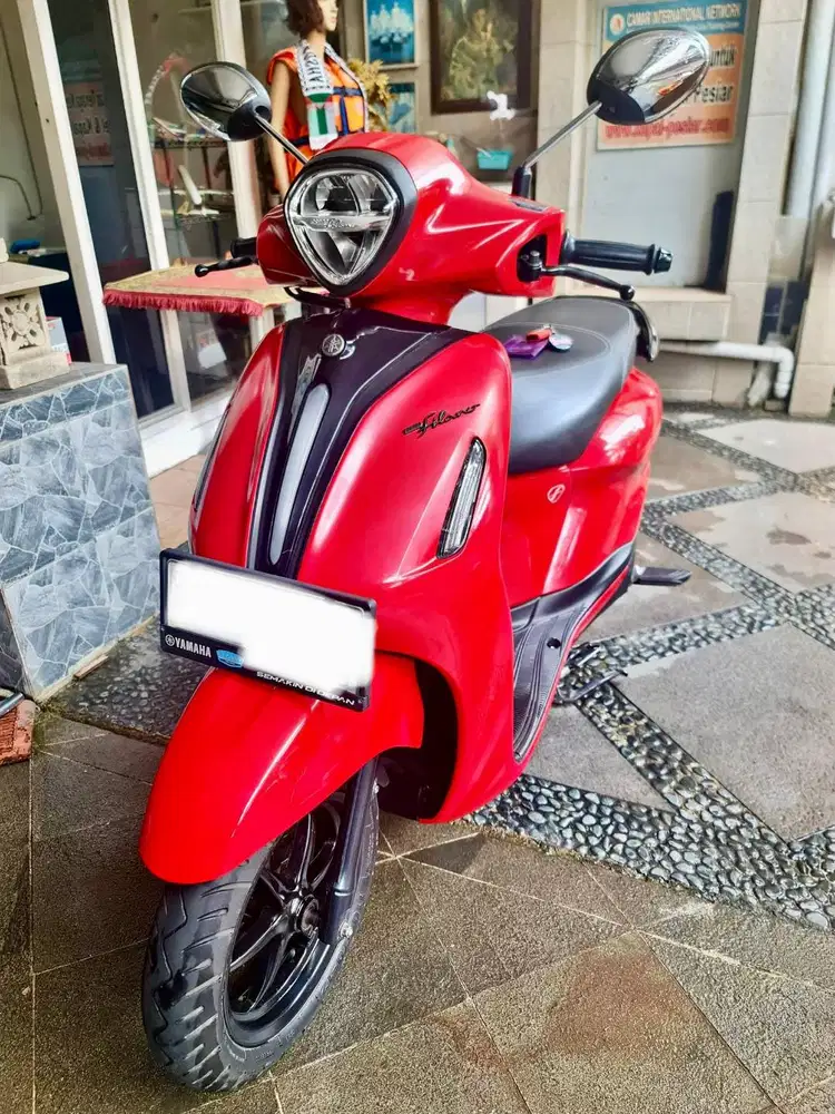 Yamaha Grand Filano Merah Merona (blue core hybrid) Super Mulus Low KM