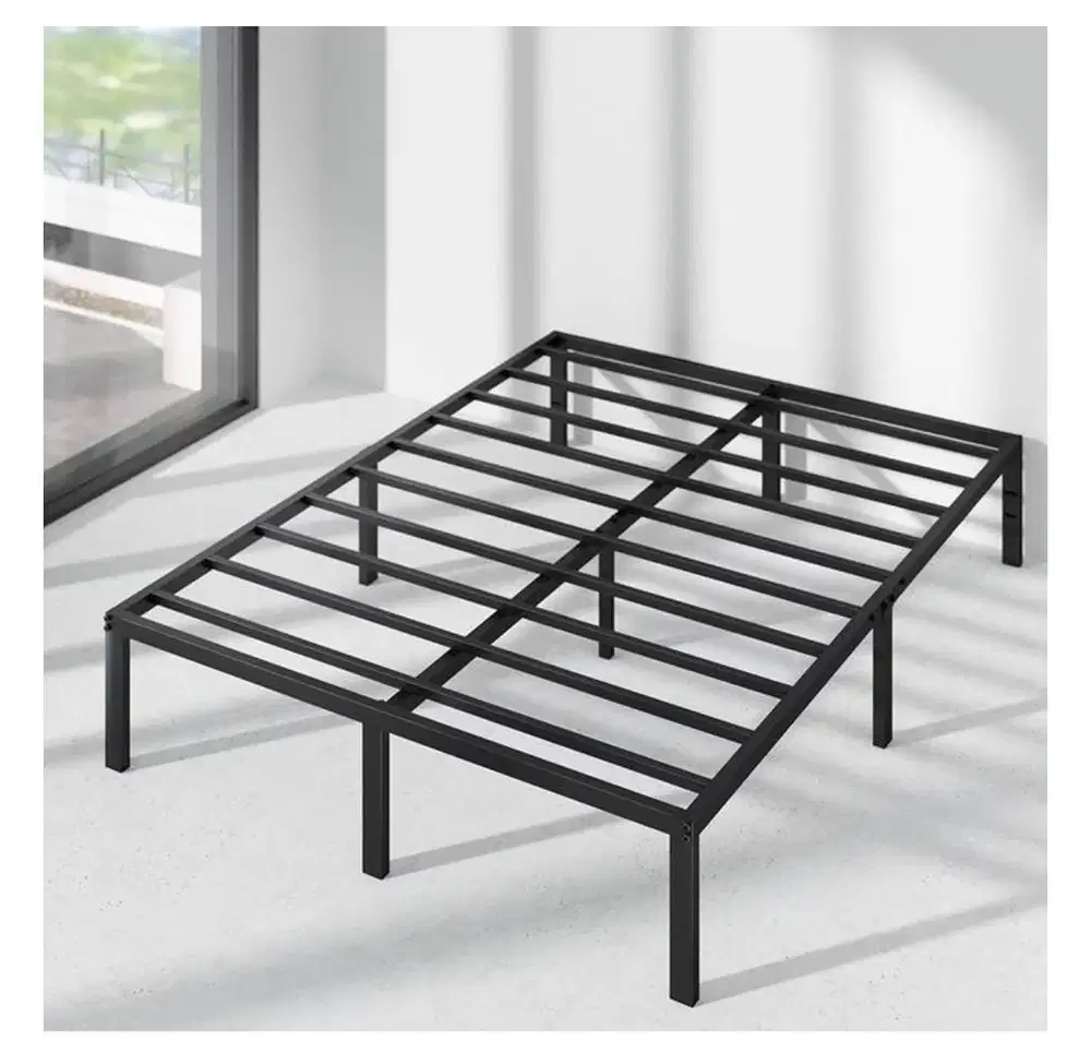Rangka tempat tidur merk zinus 120 x 200