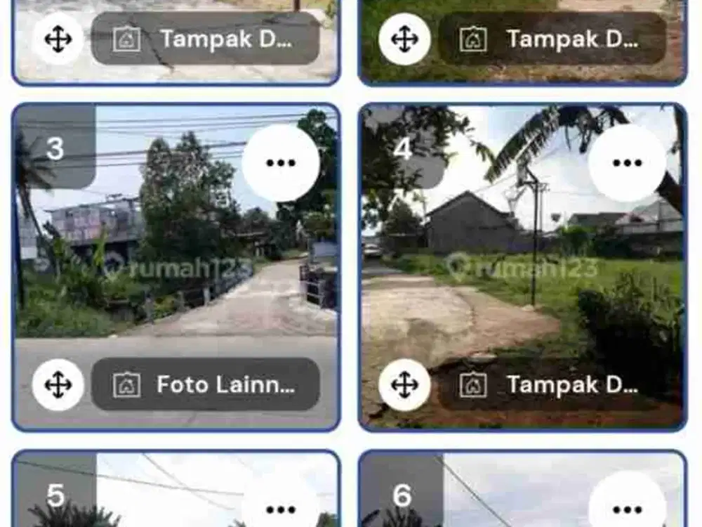 Dijual Cepat Tanah 865m², SHM, Harga NJOP, Pinggir Jalan, 250 meter dari Stasiun Kereta Citayam, Depok