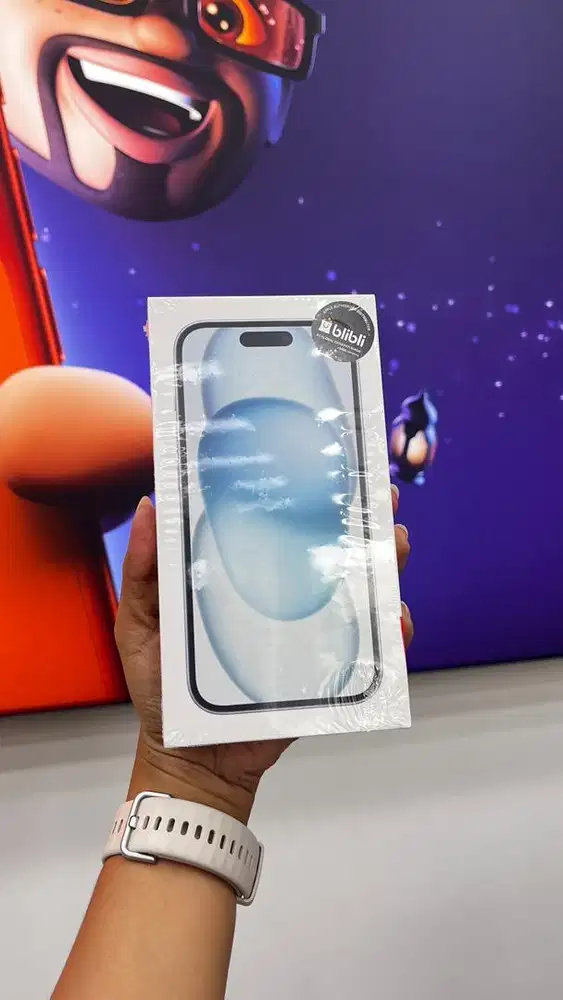Iphone 15 256 Blue Garansi Resmi