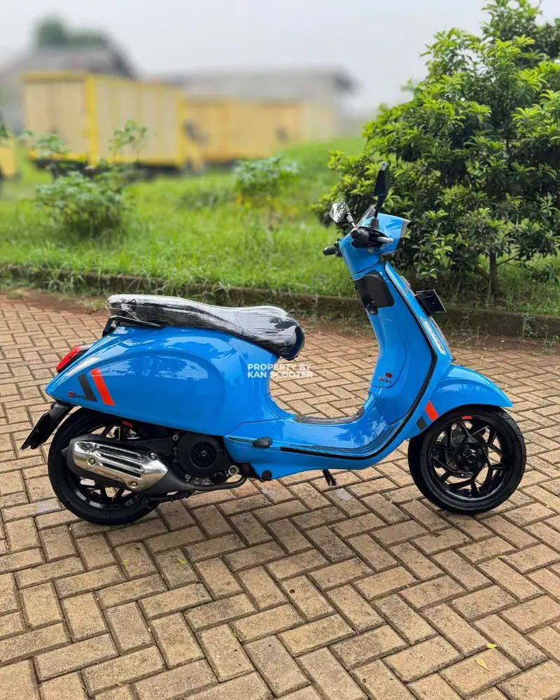 JUAL MURAH VESPA SPRINT S 150 IGET ABS FACELIFT 2024 MULUS