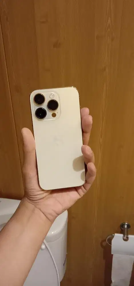 Iphone 14 pro 256gb inter gold