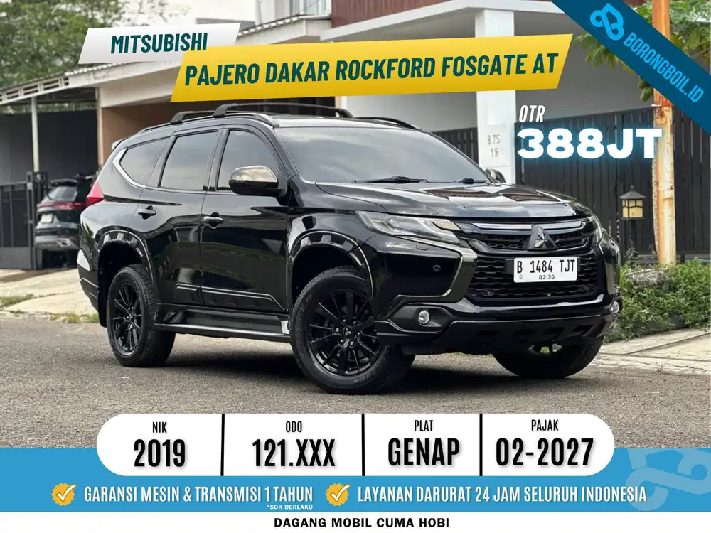 PAJERO DAKAR 2.4 ROCKFORD FOSGATE BLACK EDITION AT 2019