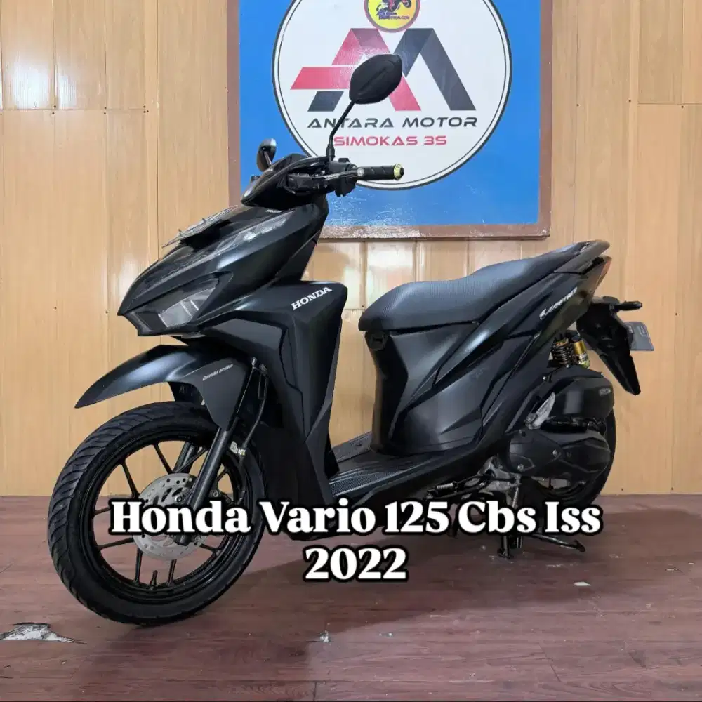 [FORE SALE] HONDA VARIO 125 CBS ISS 2022 KONDISI ISTIMEWA MURAH MERIAH