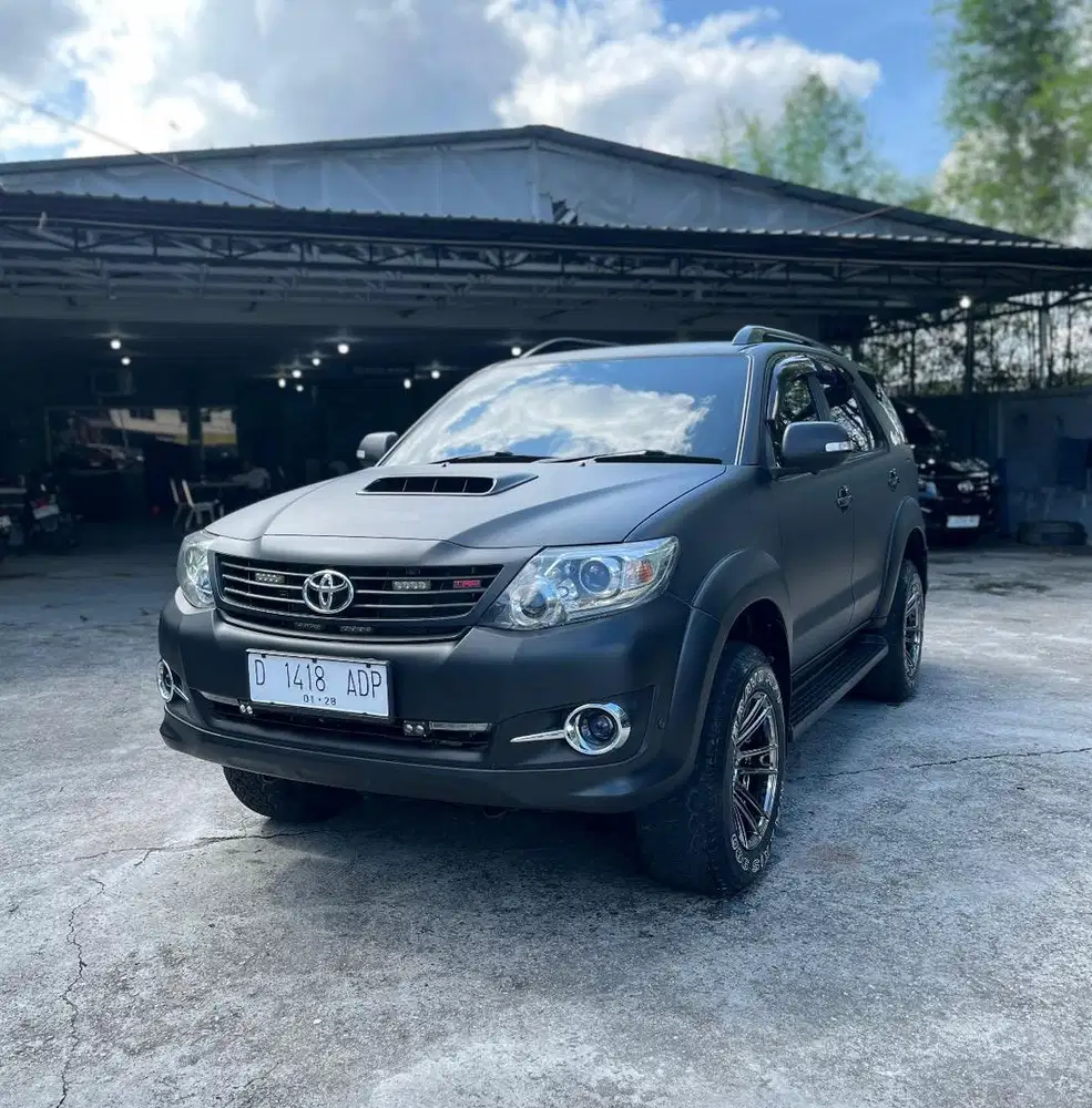 Fortuner G 2.5 Vnt 4x4 2015 Matic Km 191 Ribu Servis Ricord for