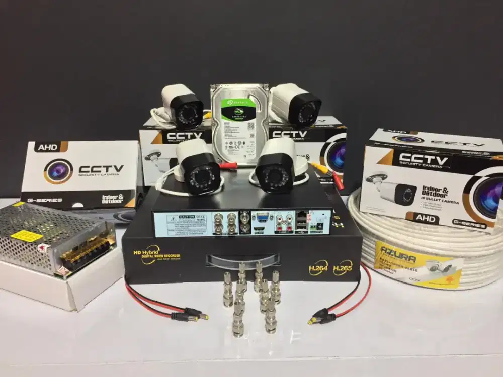 CCTV untuk memantau rumah dan bisa online ke HP