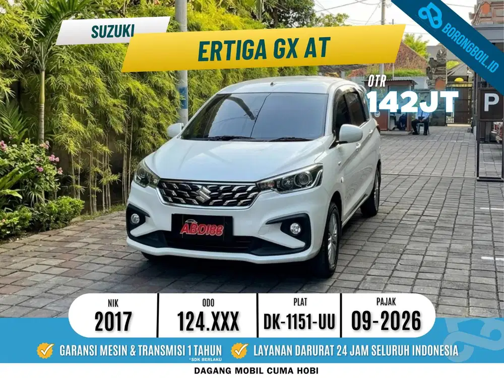 Suzuki Ertiga GX AT 2017