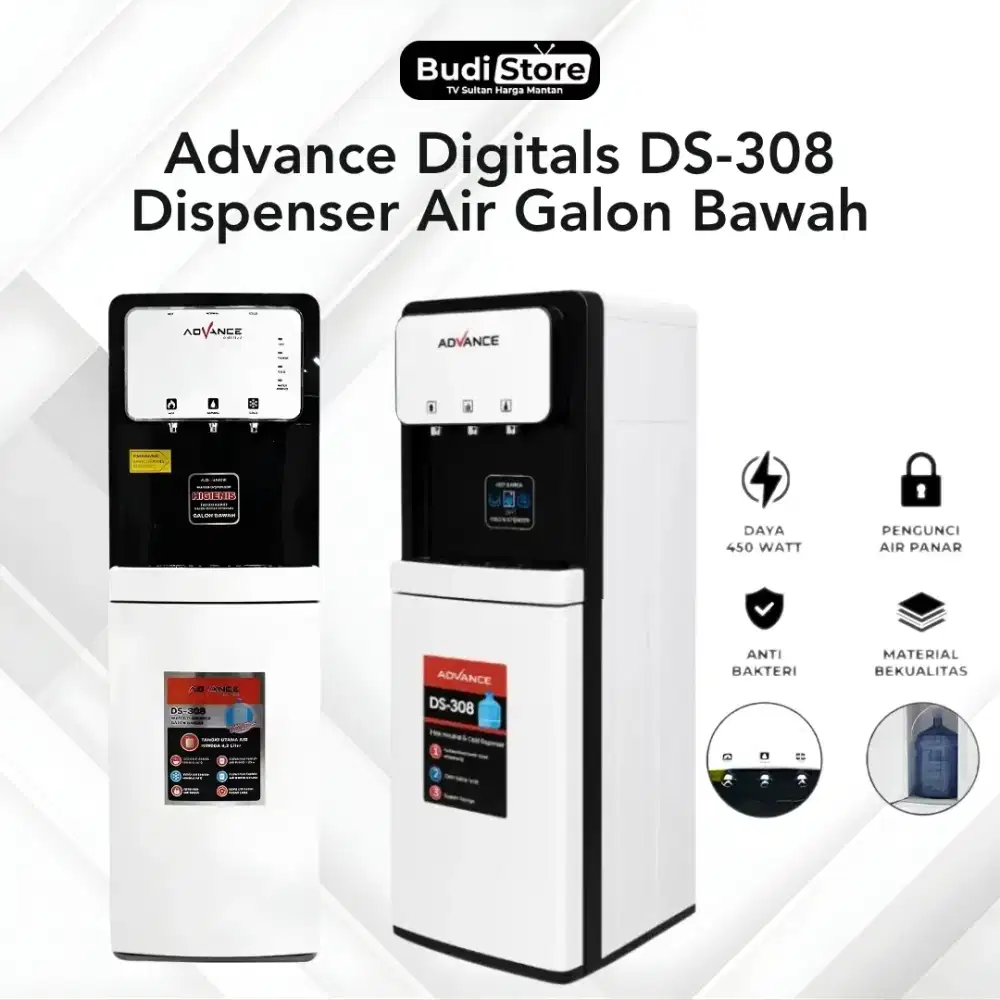 Advance Digitals DS-308 Dispenser Air Galon Bawah