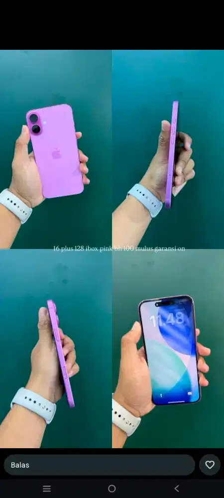 KREDIT IPHONE 16, FREE 1 KALI CICILAN