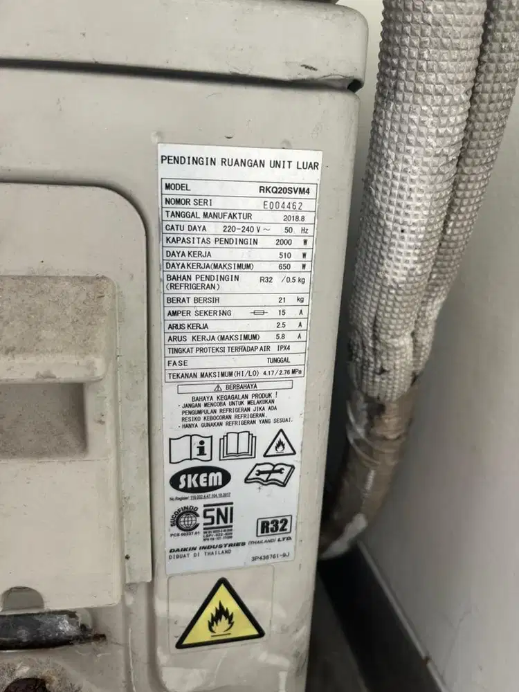 AC 3/4 DAIKIN inverter
