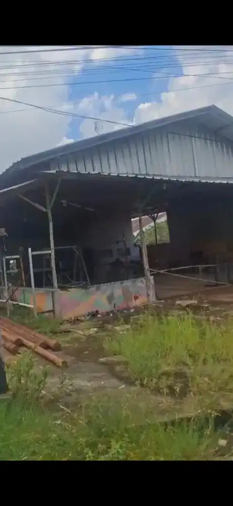 Bangunan plus Tanah tepi jalan srikandi serdam