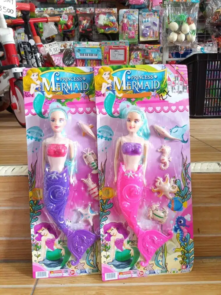 mainan anak mermaid set