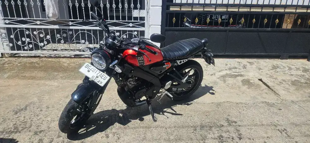 Yamaha XSR 155 2023 Merah Mulus, Pajak Panjang