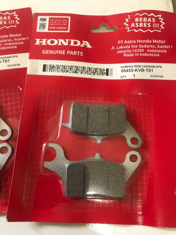 Kanvas Rem Depan Motor Matic Honda
