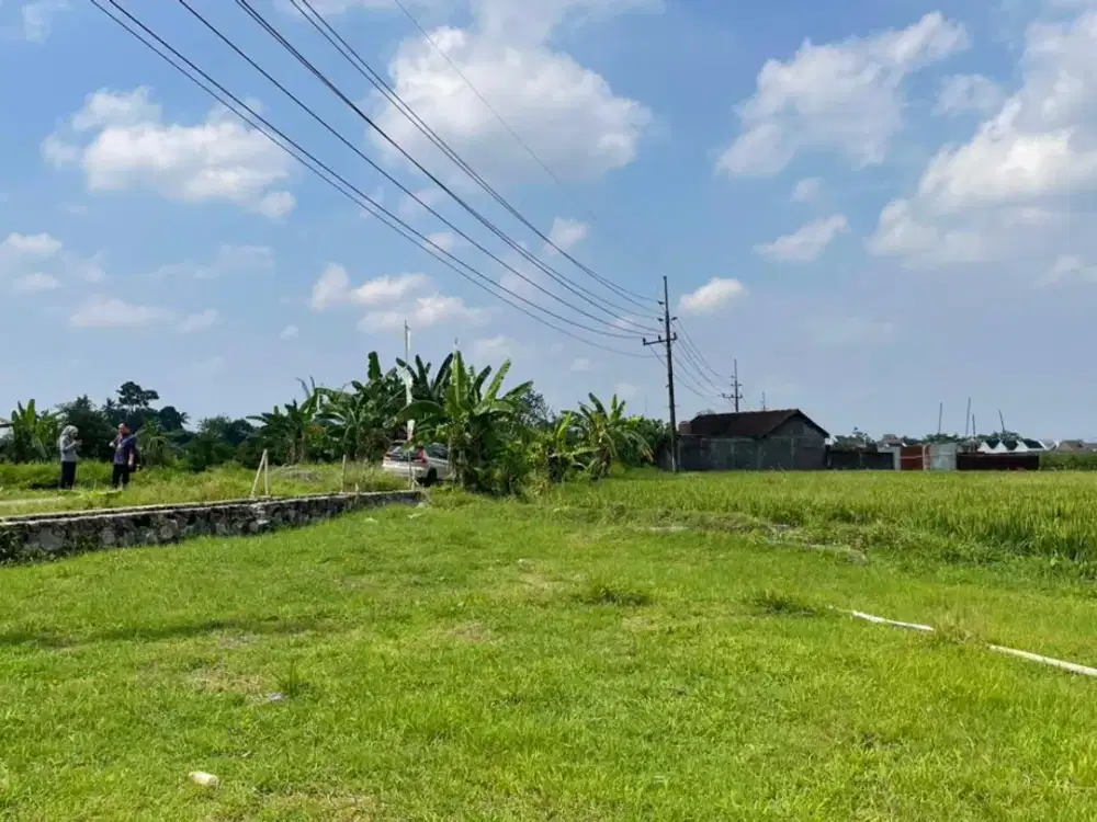 Tanah Jl Godean KM 7, Strategis Ringroad Barat Jogja