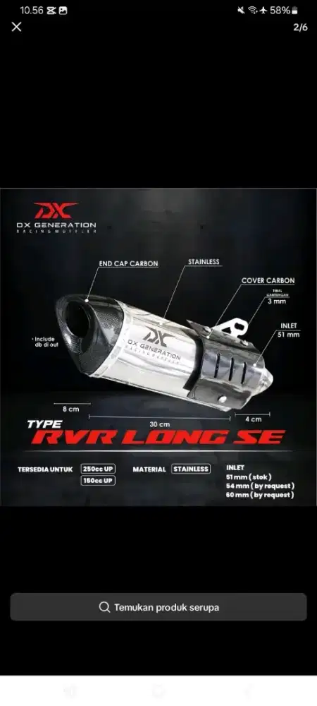 For Sale Knlpot DxGeneration Racing