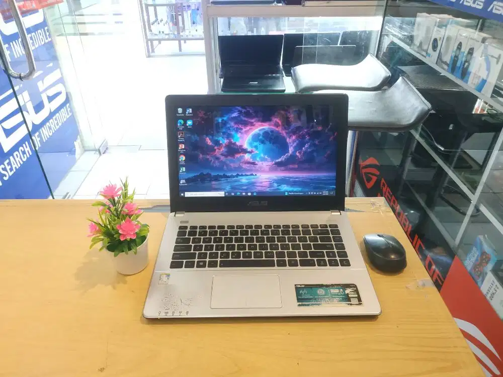 LAPTOP TINGGAL PAKE ASUS A450L CORE i5 RAM 8GB NVIDIA