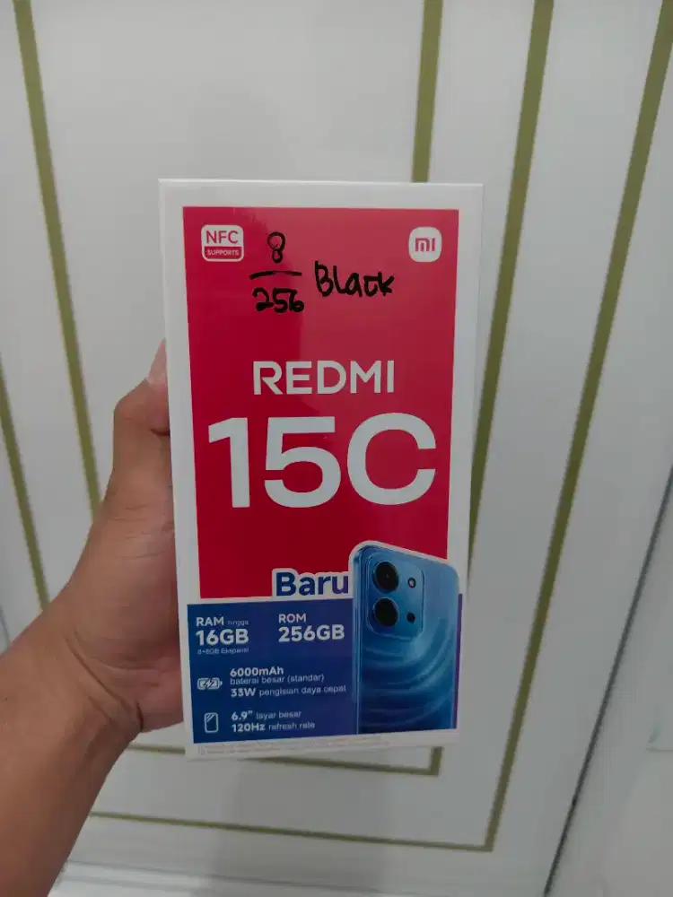 Redmi 15C 8/256 BLACK