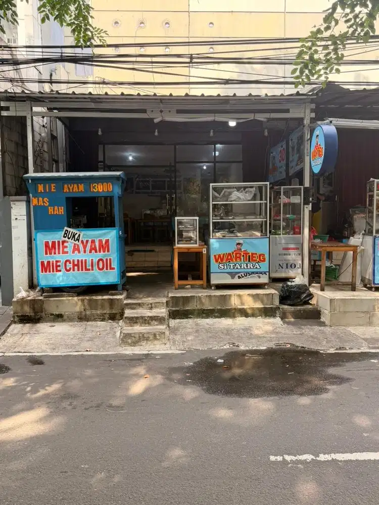 disewakan tempat jualan gerobak atau etalase