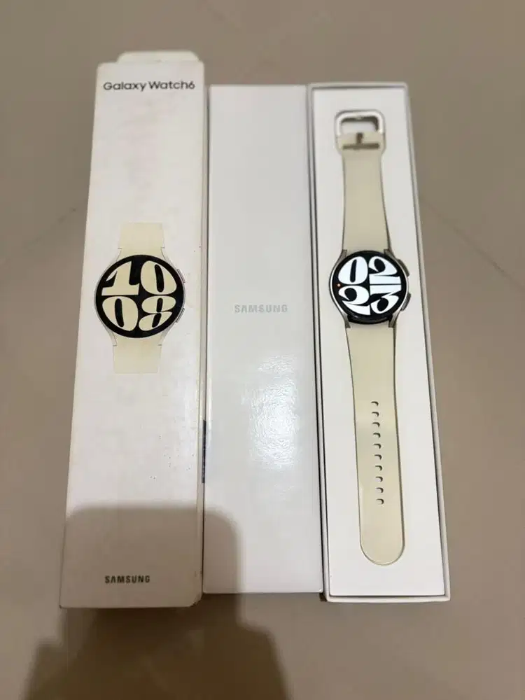 Samsung Galaxy Watch 6 40mm fullset mulus pemakaian