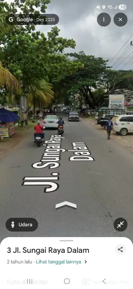 Tanah tepi jalan sungai raya dalam pontianak