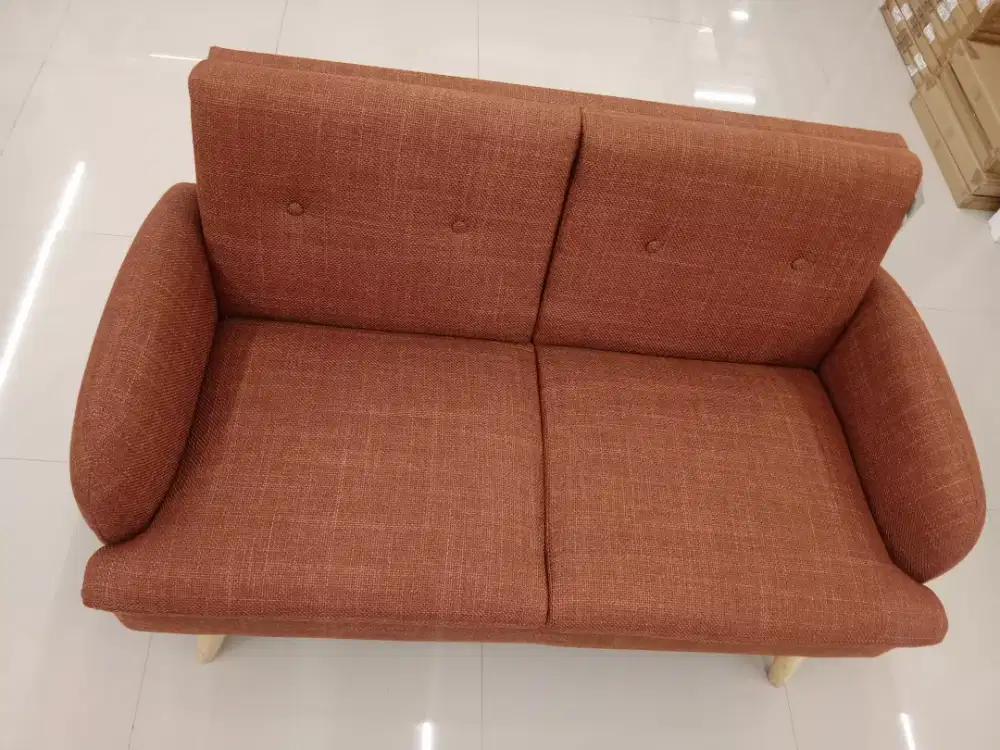 BELLINGHAM SOFA 2 SEATER TERRACOTTA
