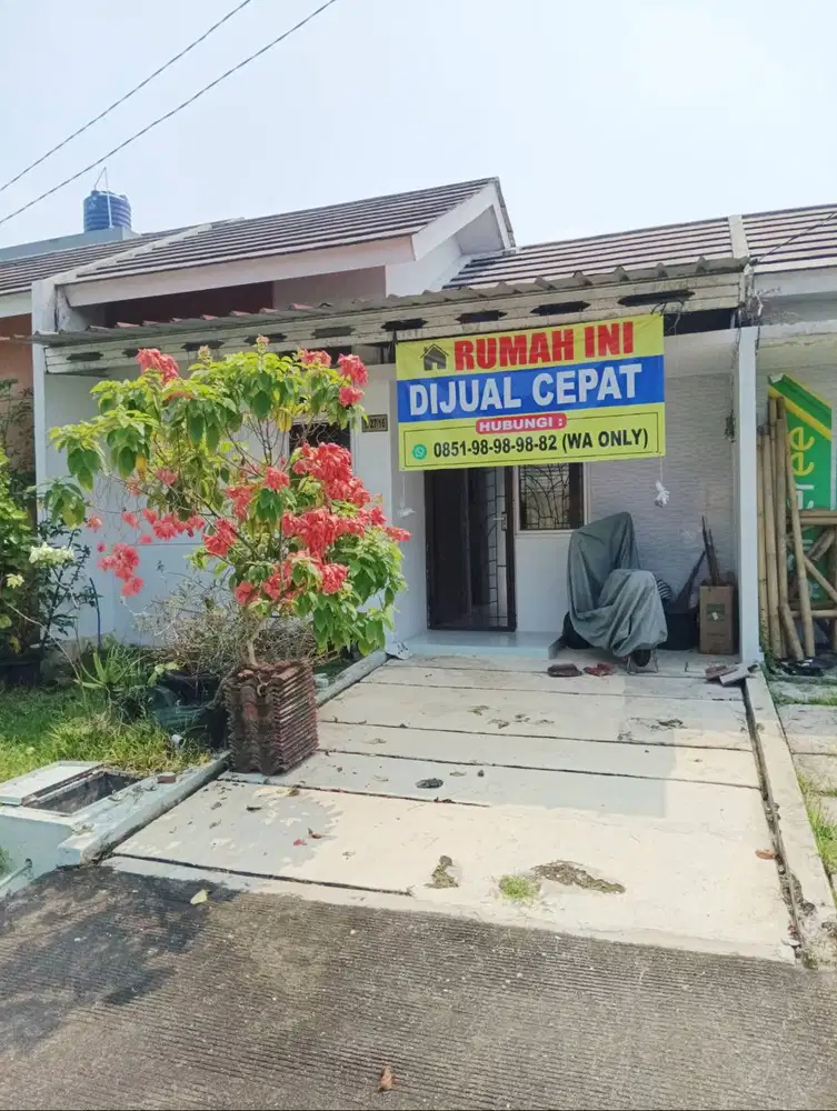 Dijual cepat rumah Citra Maja City 2 Cluster Ubud