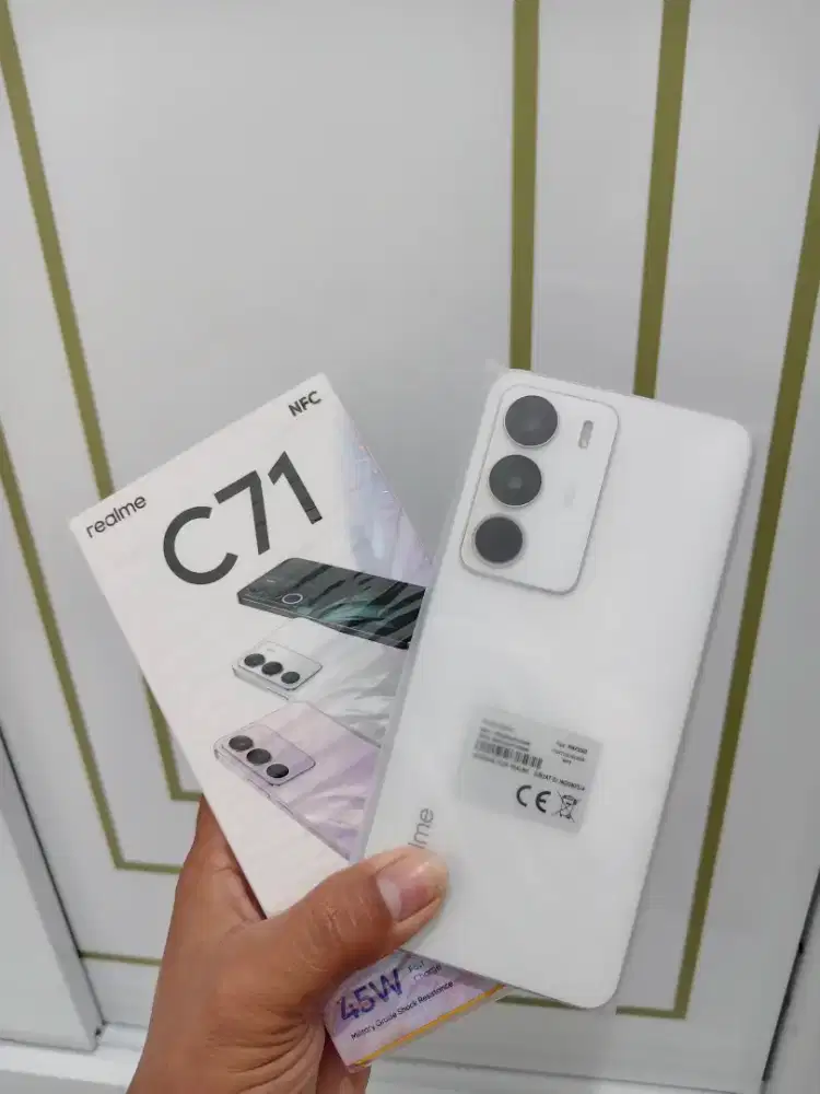 Realme C71 6/128 white BNOB
