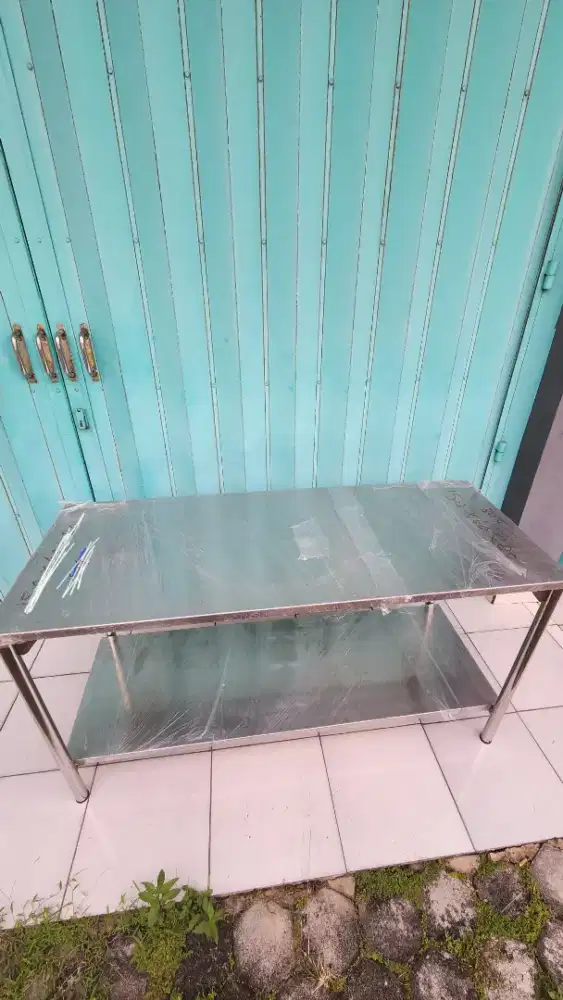 Meja stainless sus 304