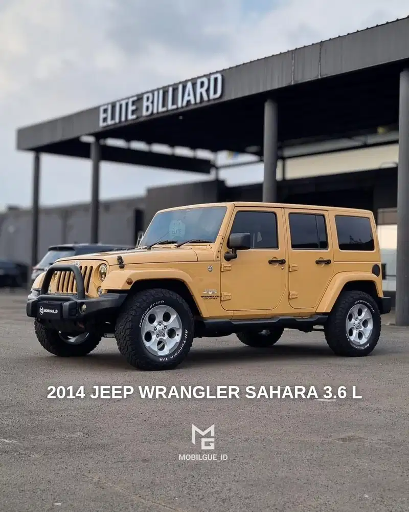 ANTIK ‼️ Jeep Wrangler Sahara 4-Door 2014