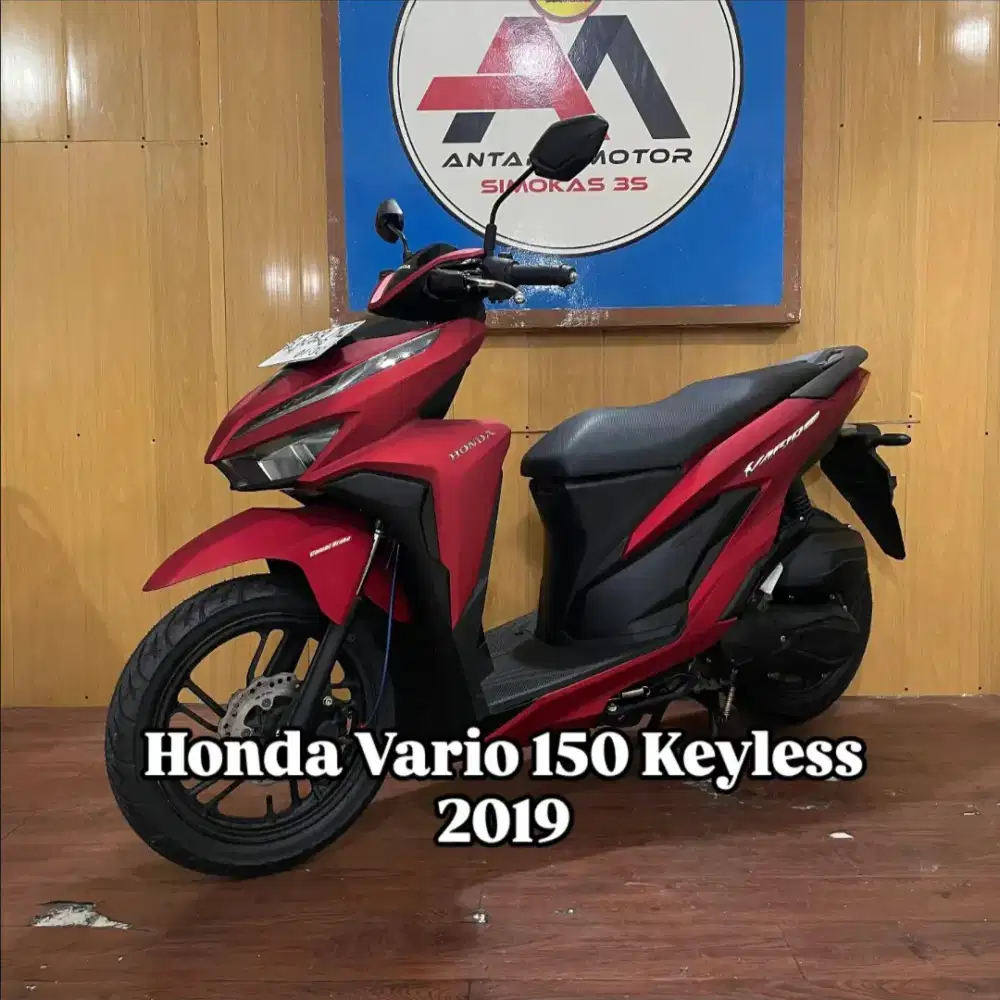 [FORE SALE] HONDA VARIO 150 KEYLESS 2019 SIAP GAS POL MURAH MERIAH