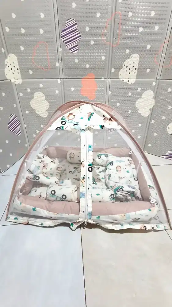 Kasur bayi kelambu Full set