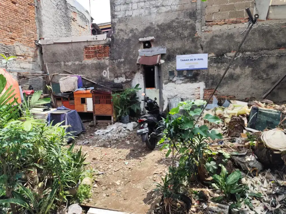Dijual Tanah Kosong di Cipinang Besar Utara