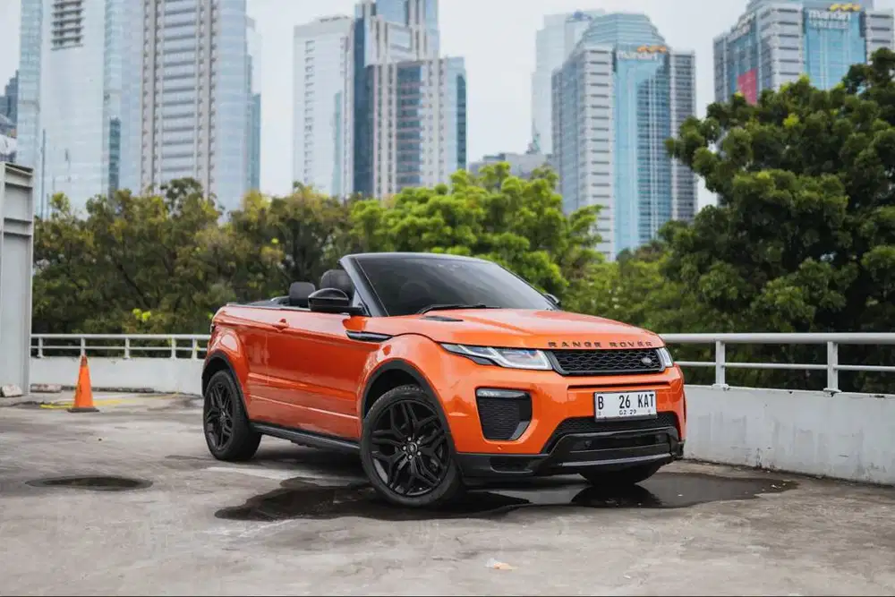 2017 Range Rover Evoque Convertible Phoenix Orange