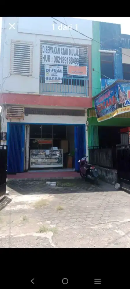 Disewakan ruko dlm kota makassar